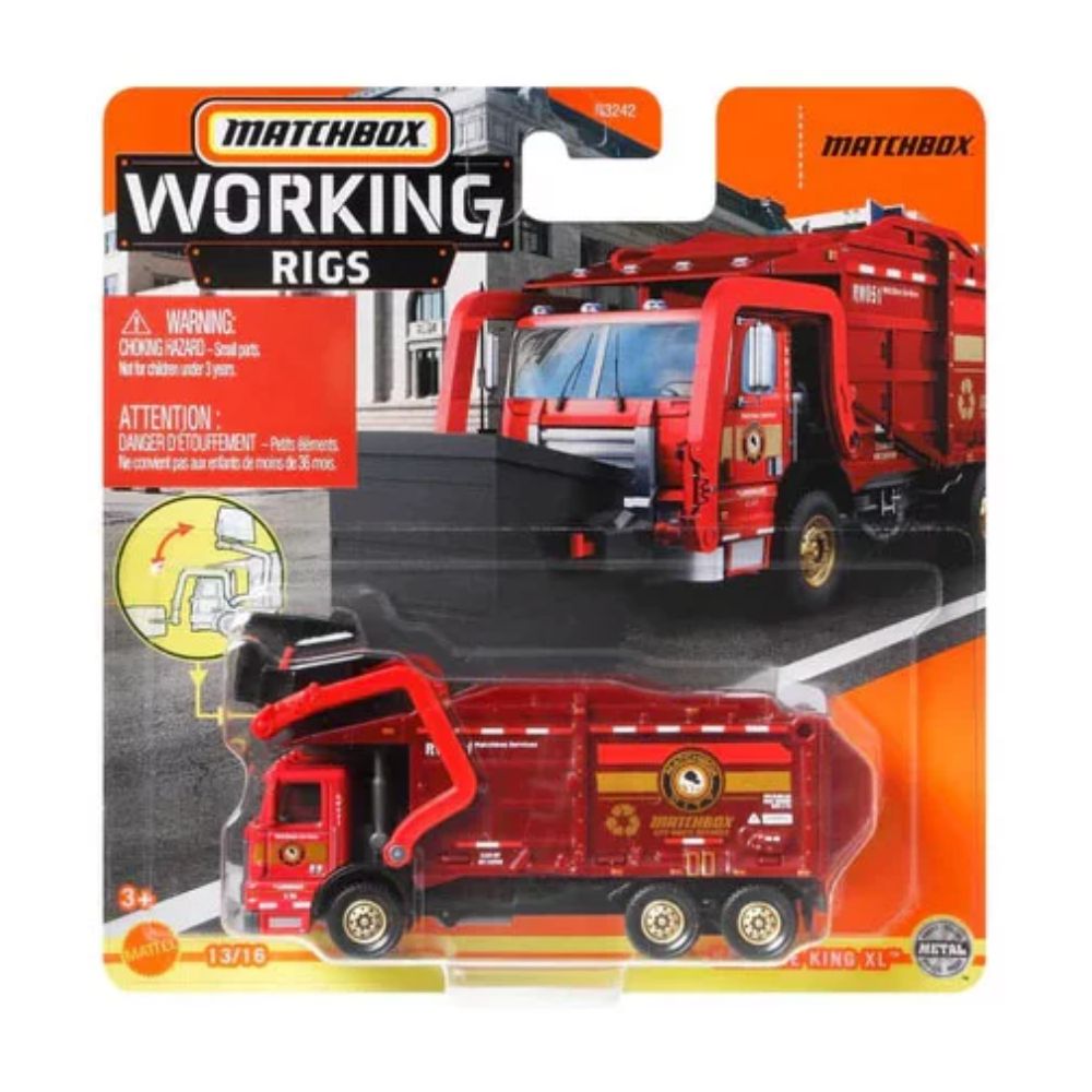 Match Box Working Rigs Die-Cast Assorted Match Box Working Rigs Die-Cast Assorted