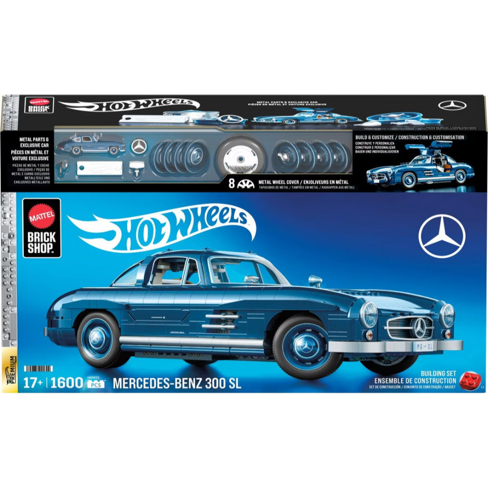 Mattel Brick Shop HW Legend MercedesBenz 300 SL