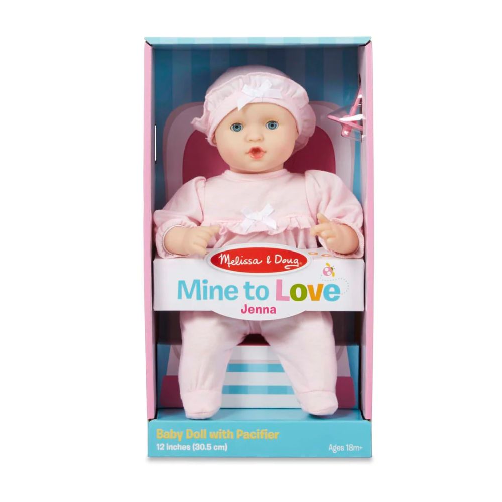 Melissa & Doug - Mine to Love Jenna 12" Baby Doll