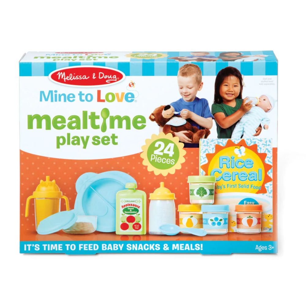 Melissa & Doug - Mine to Love Mealtime Play Set