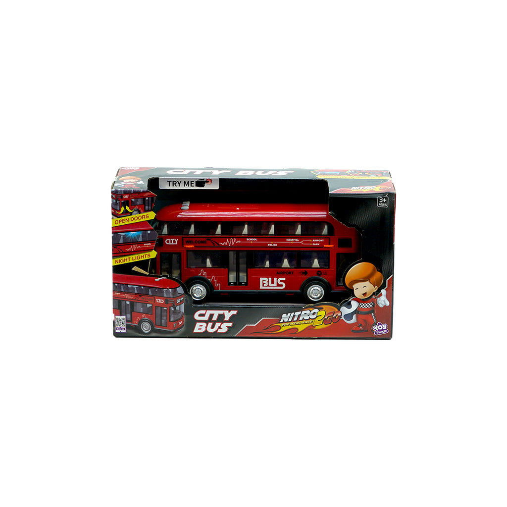 Nitro2Go City Bus Red