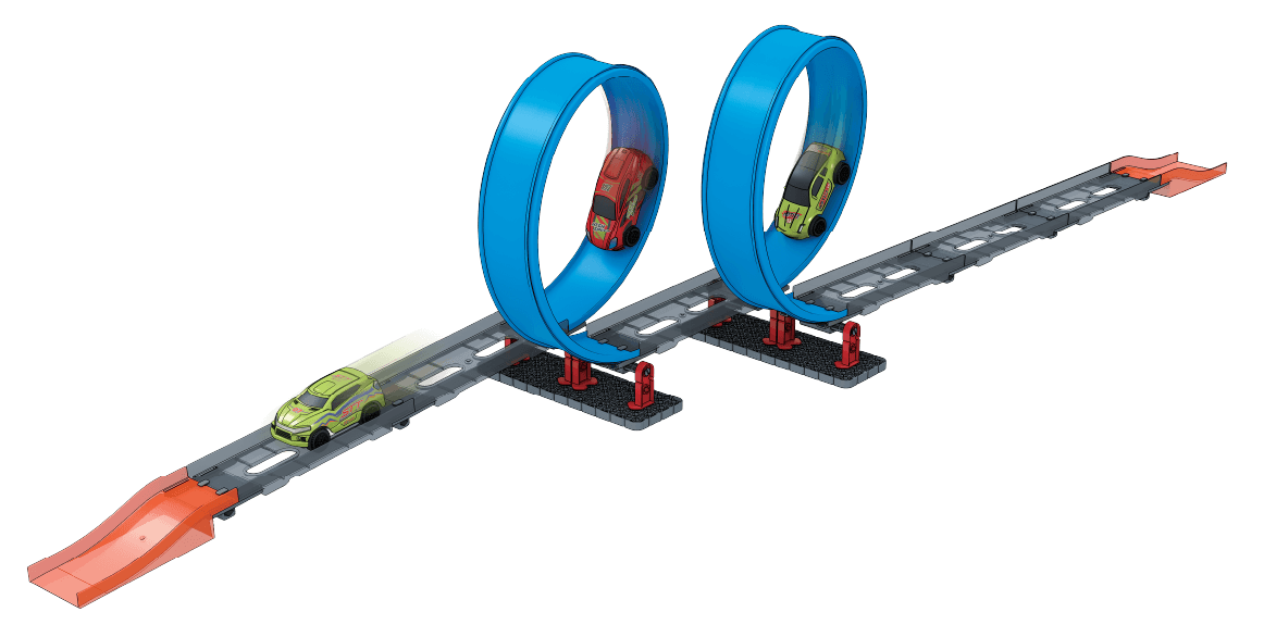 Nitro2Go Spinning Track 34pcs