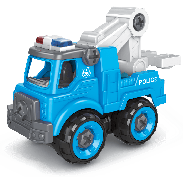 Nitro2Go Assembling Car Set Police