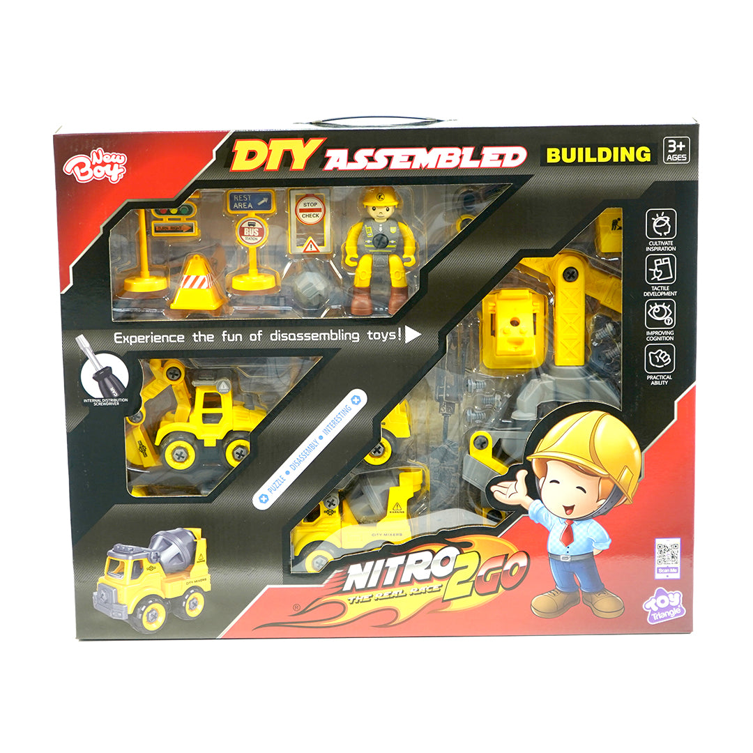 Nitro2Go Car Set Building 24pcs