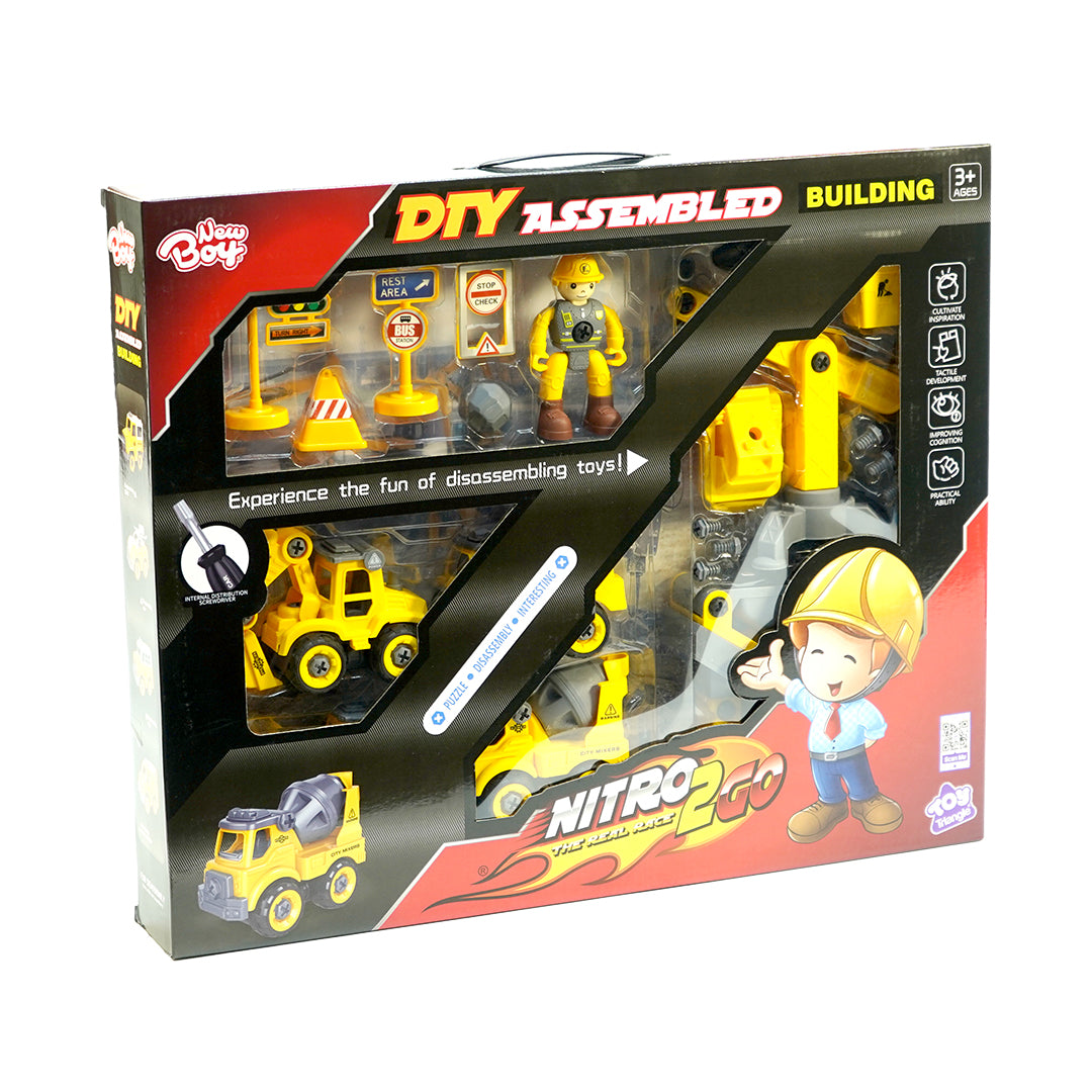 Nitro2Go Car Set Building 24pcs