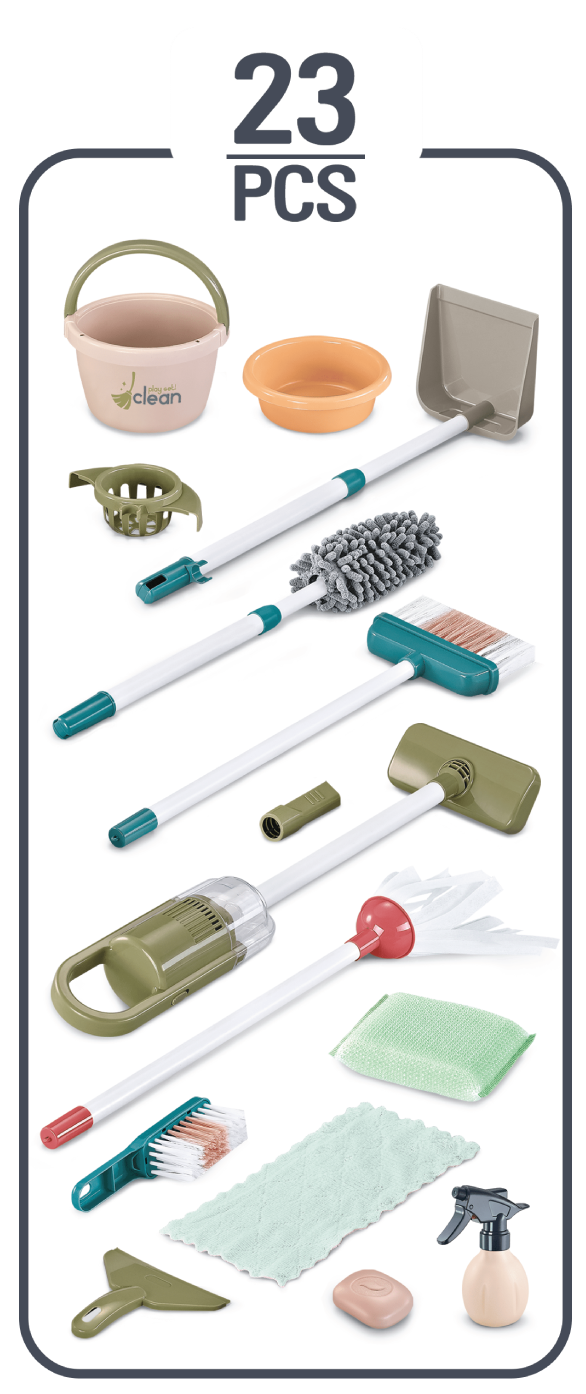 New Boy Roleplay Cleaning Set