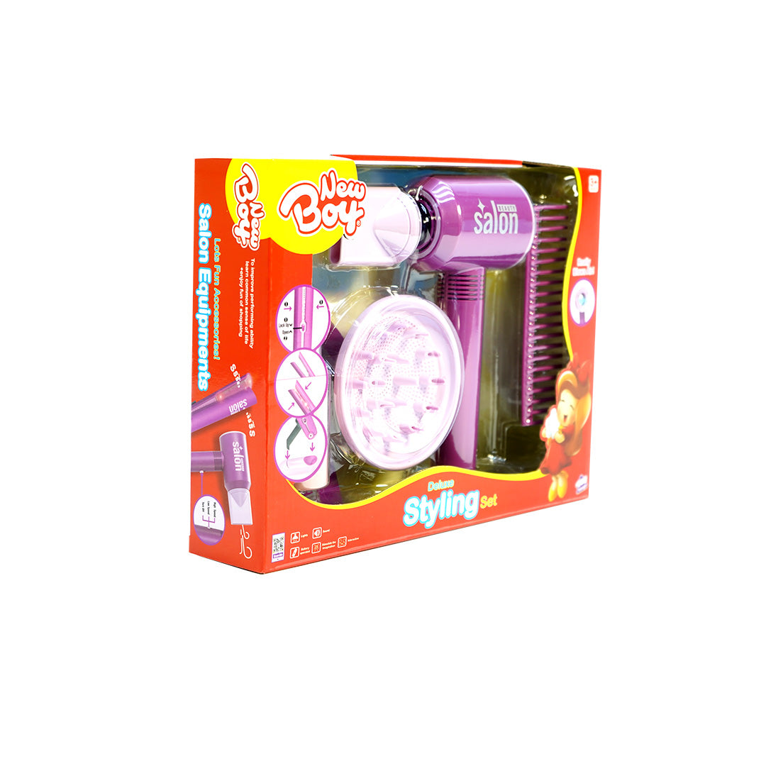 New Girl Delu Style Set Hair Blow