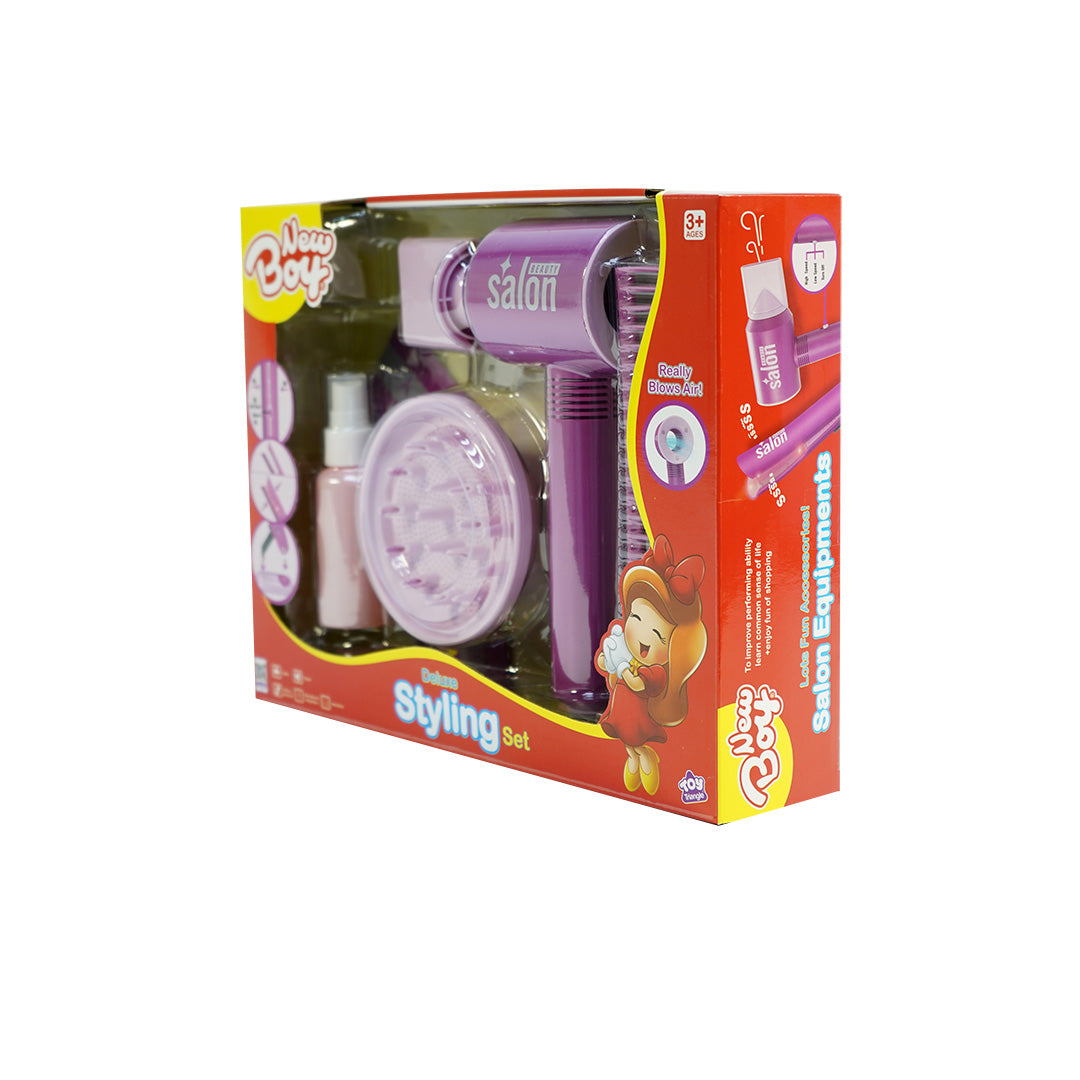 New Girl Delu Style Set Hair Blow