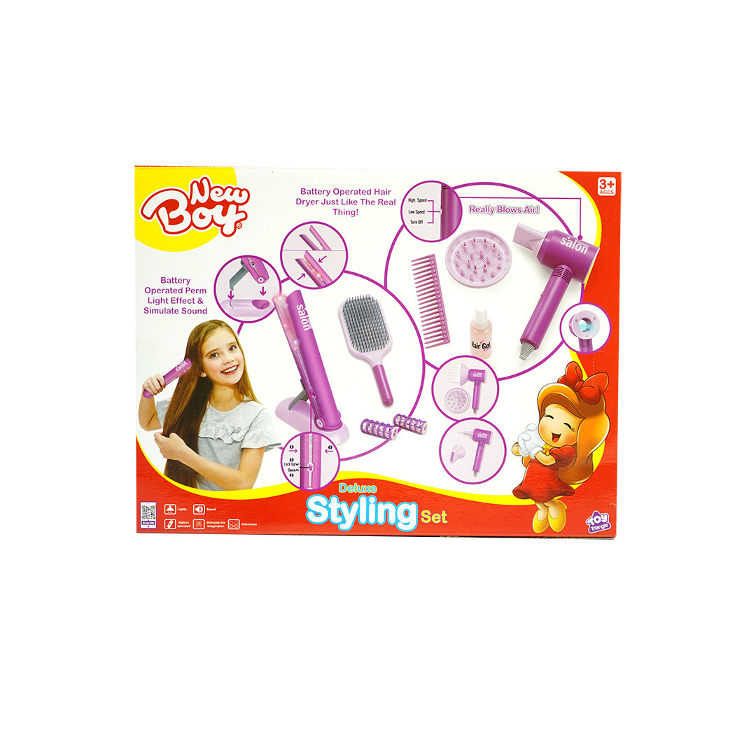 New Girl Delu Style Set Hair Blow