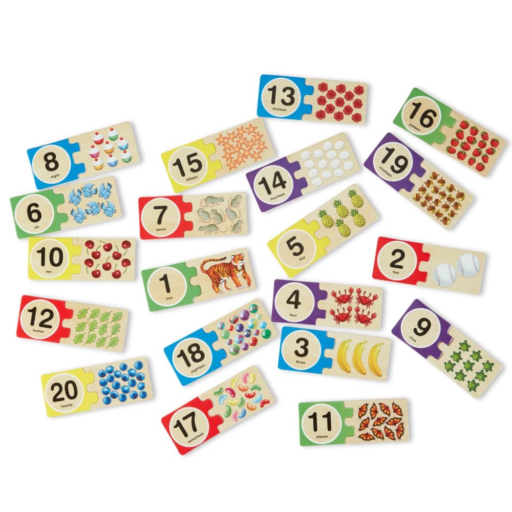 Melissa & Doug - Self Correcting Number Puzzles Melissa & Doug - Self Correcting Number Puzzles