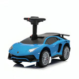 Rayfun Push Ride-On Lamborghini License (Blue)