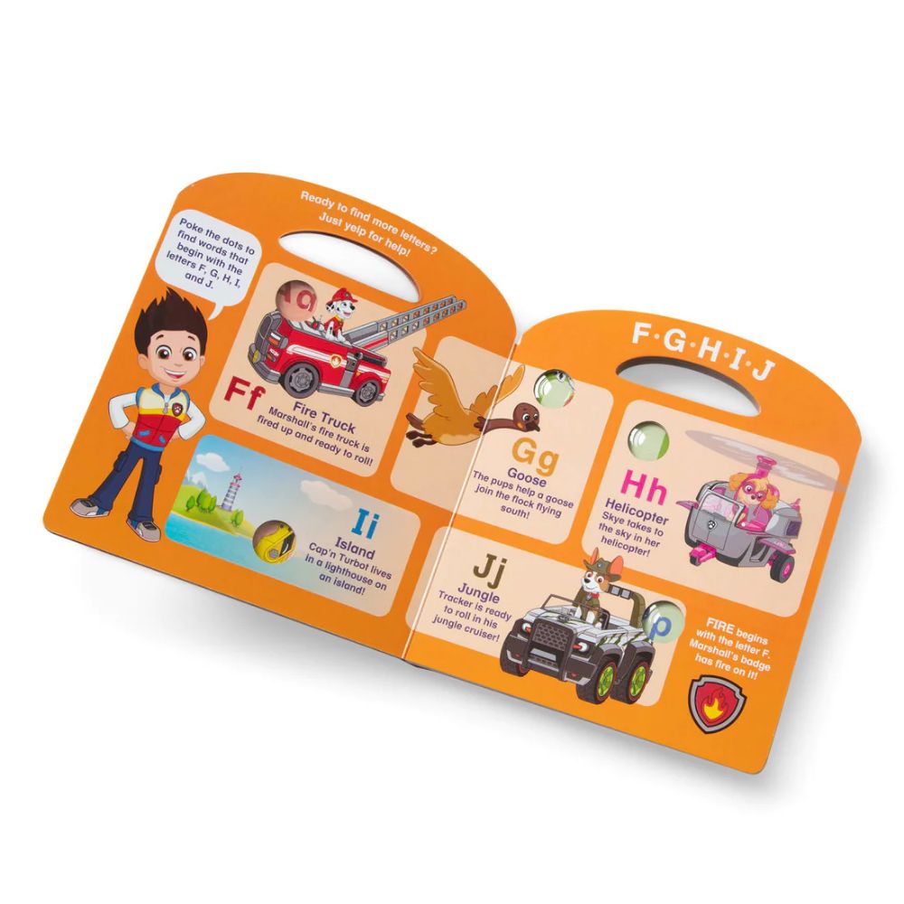 Melissa & Doug - Paw Patrol Poke-A-Dot Alphabet Adventure