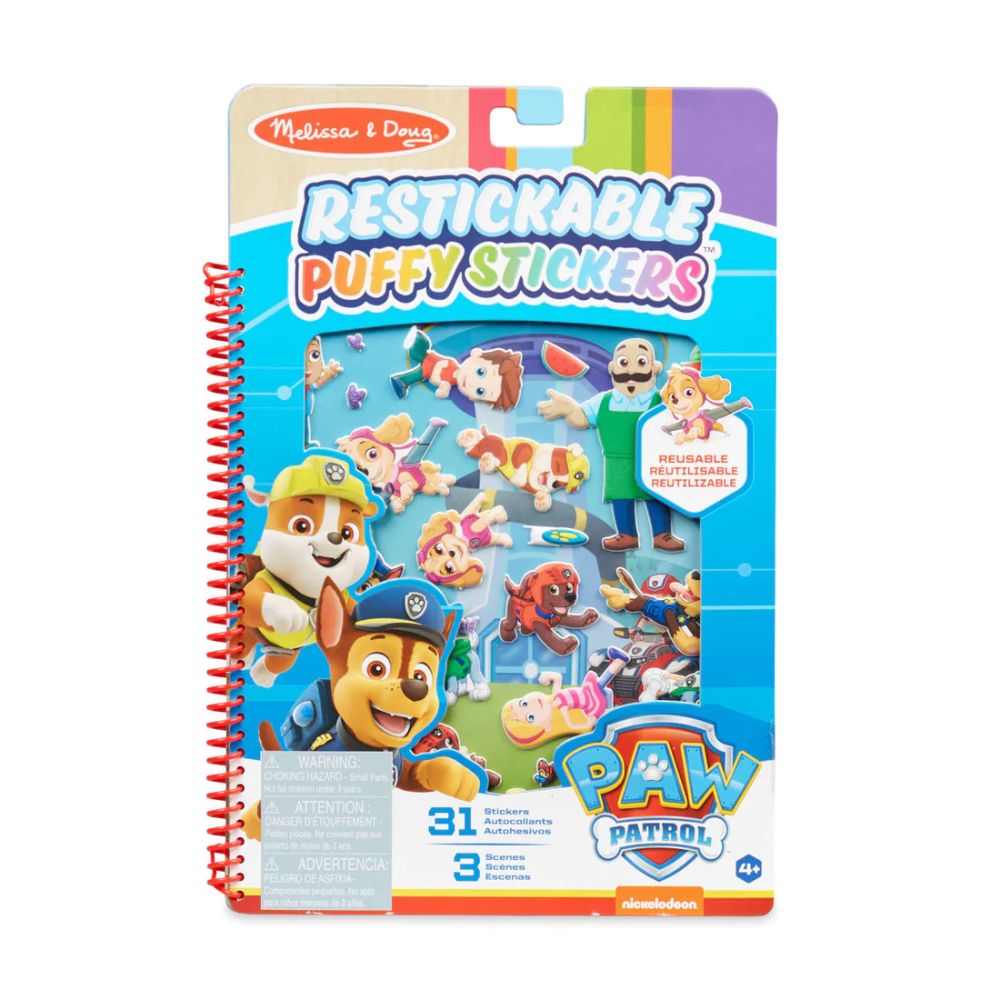 Melissa & Doug - Paw Patrol Puffy Sticker Adventure Bay