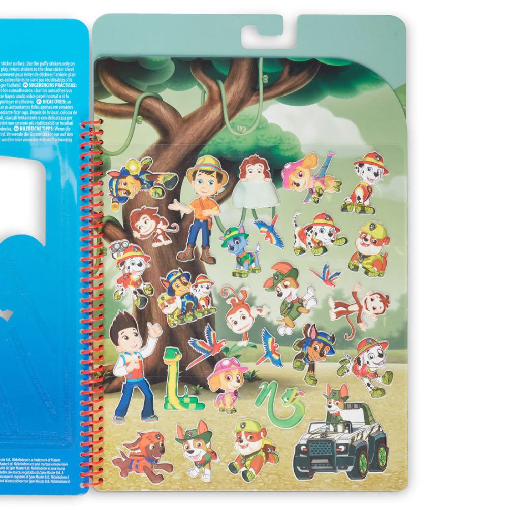 Melissa & Doug - Paw Patrol Puffy Sticker Pad Jungle