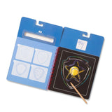 Melissa & Doug - Paw Patrol Scratch Art Pad Chase