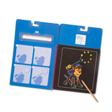 Melissa & Doug - Paw Patrol Scratch Art Pad Chase