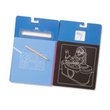 Melissa & Doug - Paw Patrol Scratch Art Pad Chase