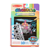 Melissa & Doug - Paw Patrol Scratch Art Pad Skye