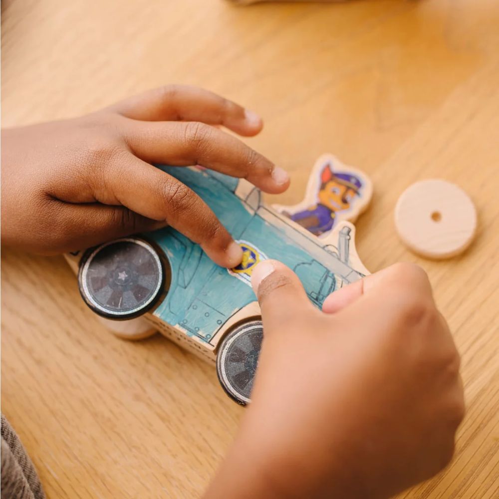 Melissa & Doug - Patrol Wooden Craft Kit Vehicles