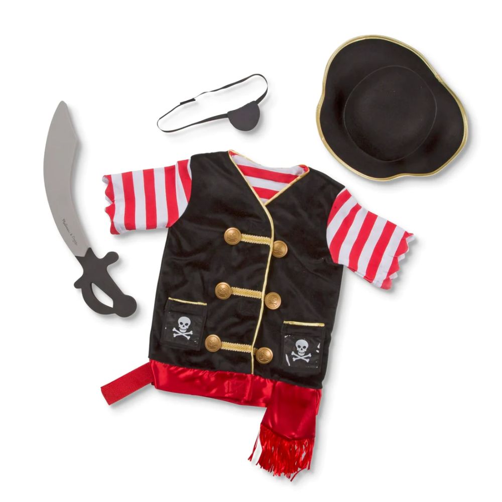 Melissa & Doug - Pirate Role Play Costume Set