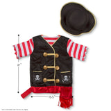 Melissa & Doug - Pirate Role Play Costume Set