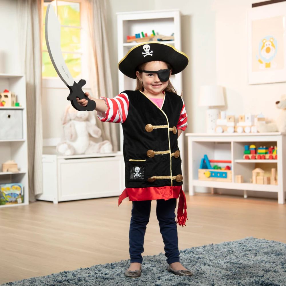 Melissa & Doug - Pirate Role Play Costume Set