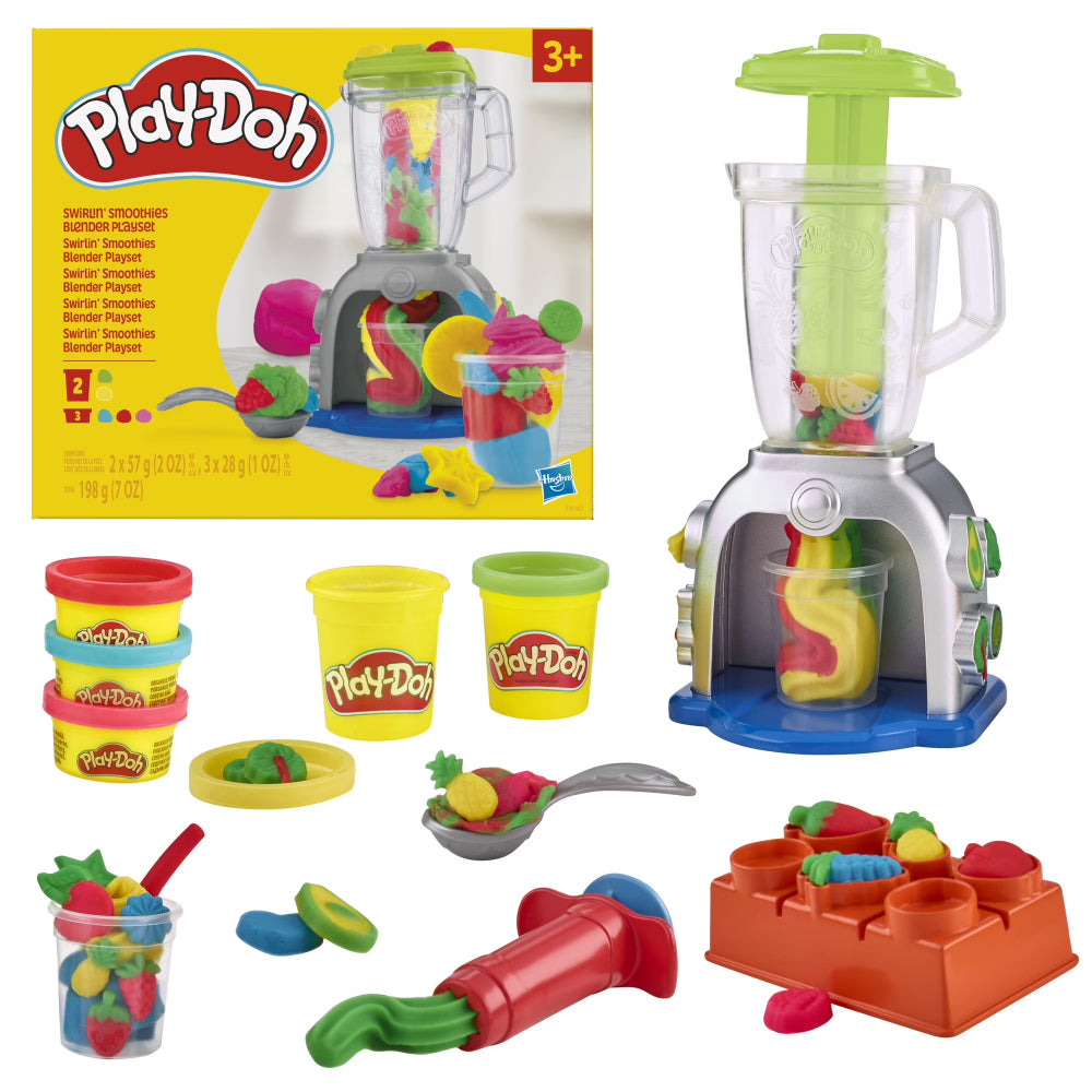 Play-Doh Swirlin Smoothies Blender Playset