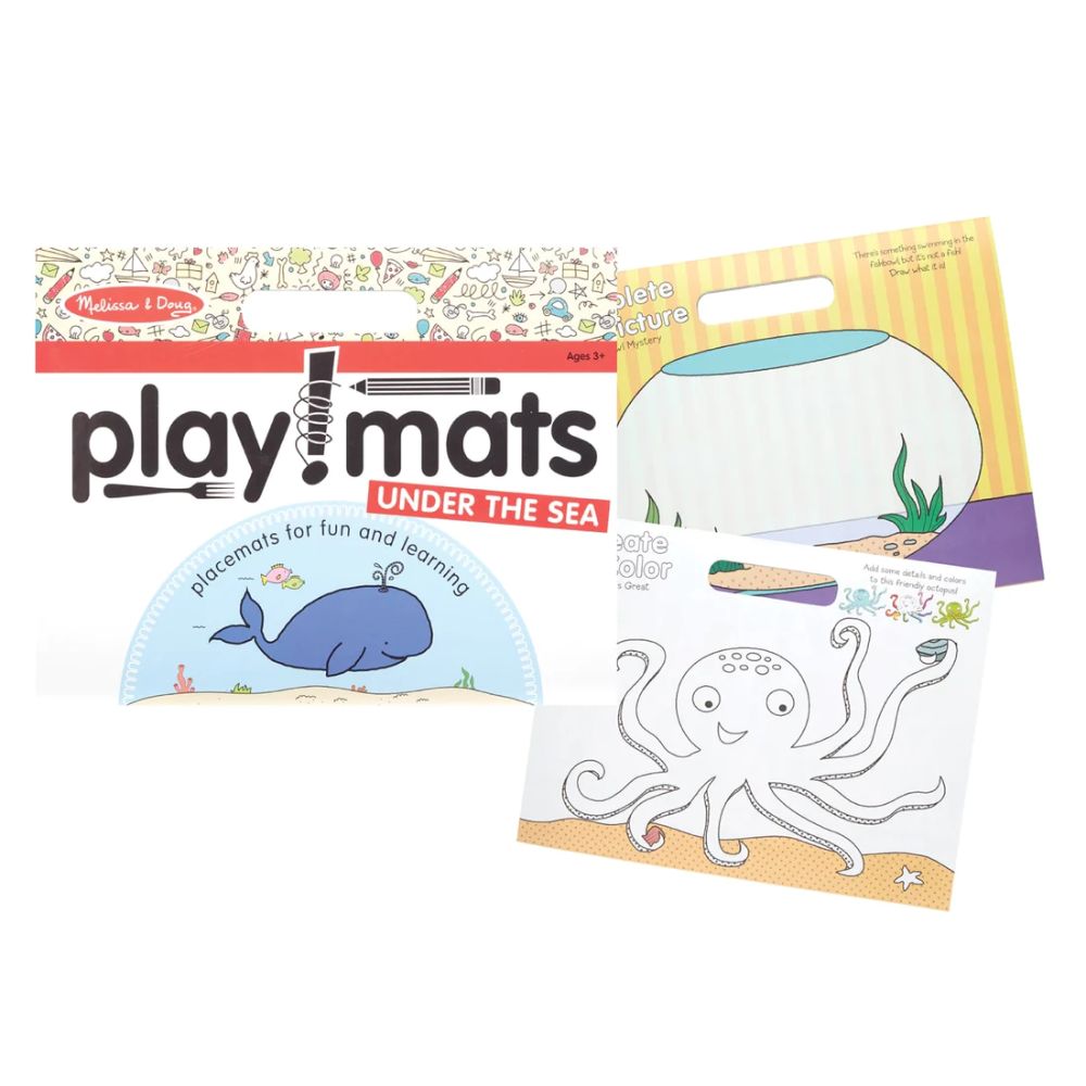 Melissa Doug Playmats Under the Sea – Toys4me - Main Image