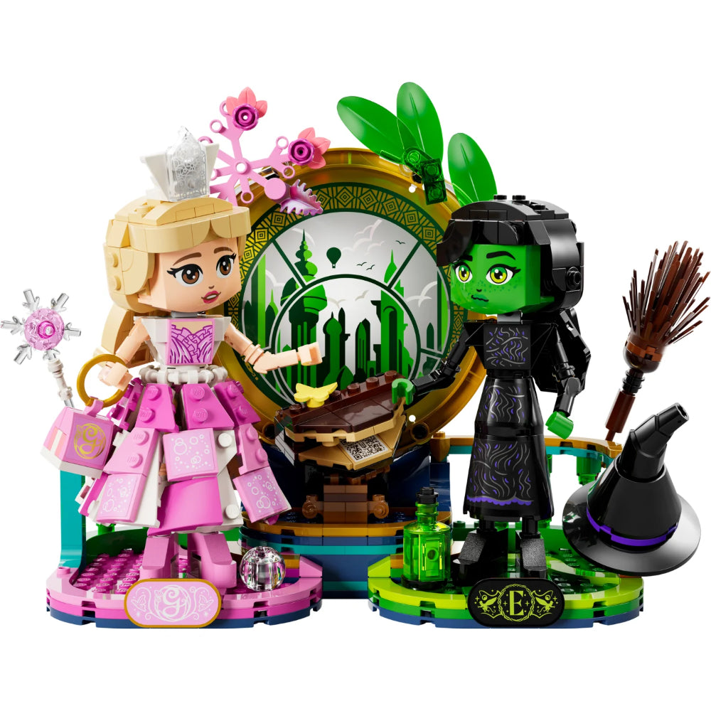 LEGO® Wicked Elphaba & Glinda Figures LEGO® Wicked Elphaba & Glinda Figures