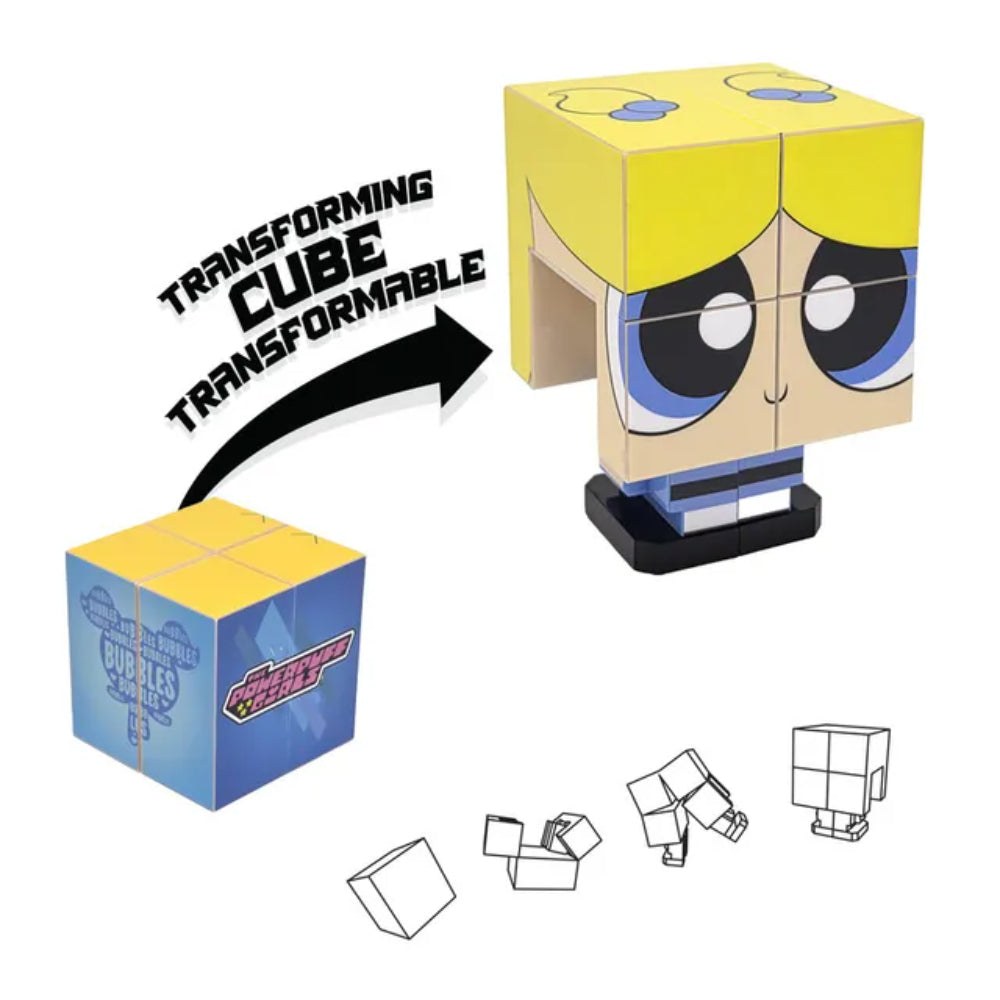 Qubi Transformable Cube The Powerpuff Girls Bubbles