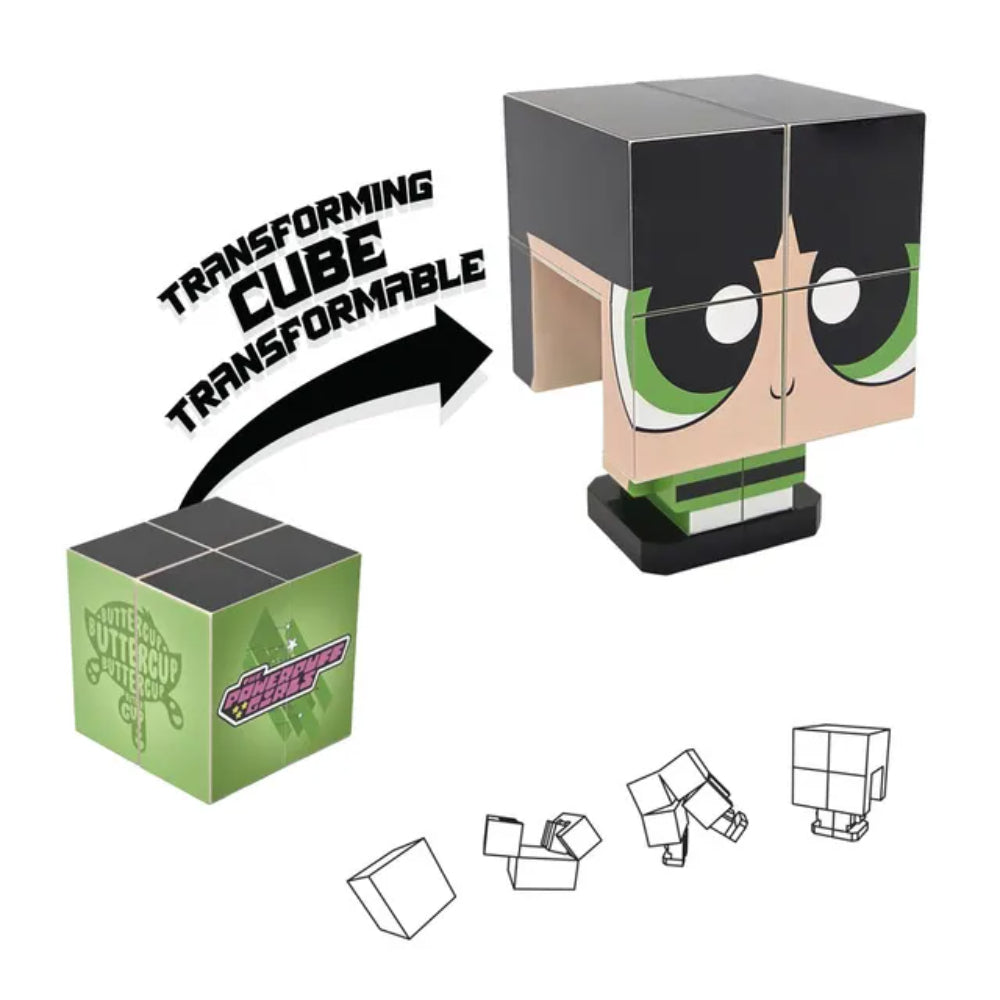 Qubi Transformable Cube The Powerpuff Girls Buttercup