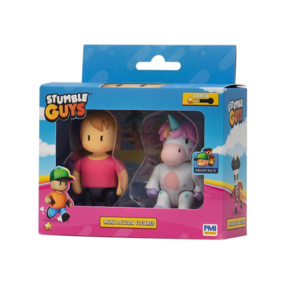 Stumble Guys Mini Action Fig 3"2-PK Asst.