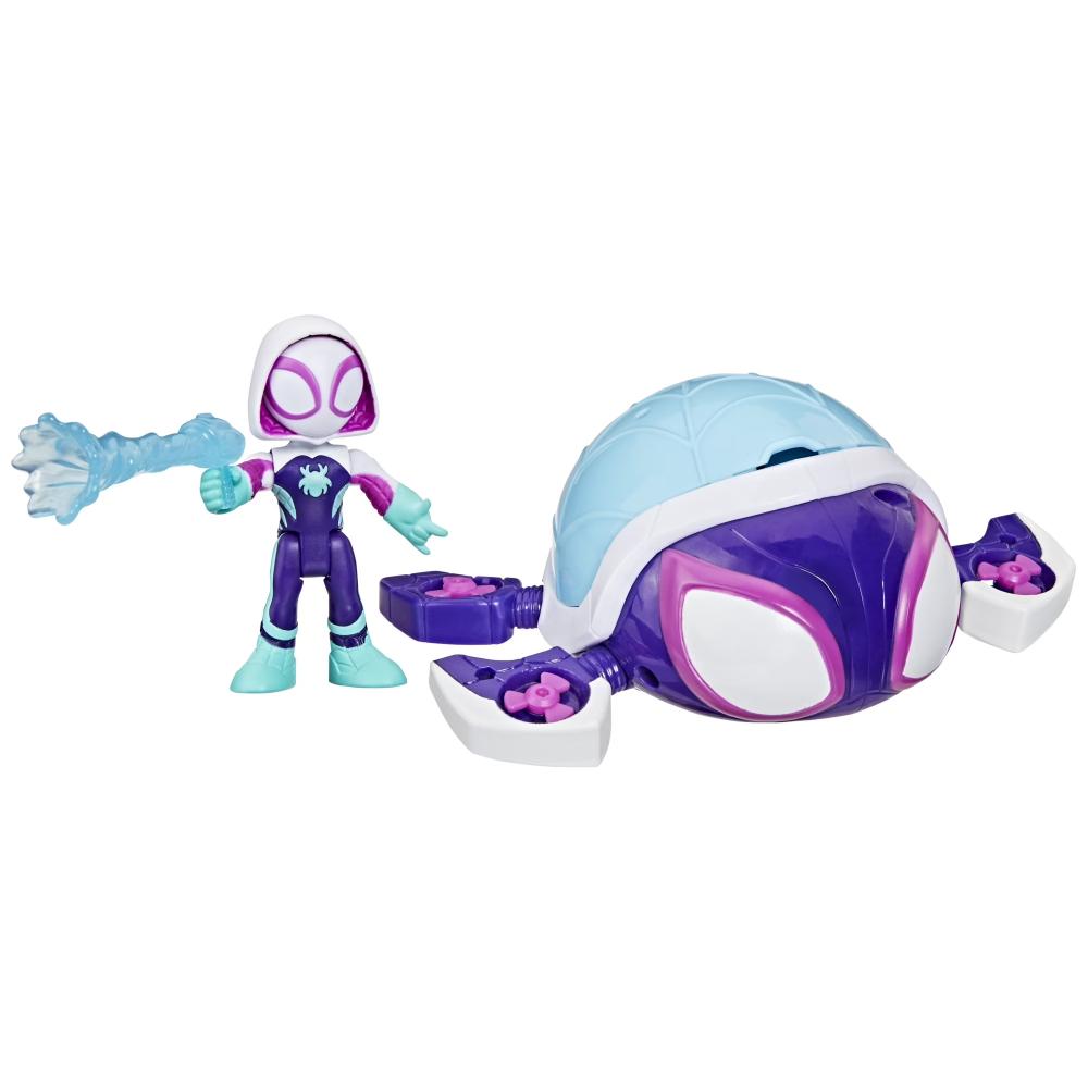 Marvel Spidey and his Amazing Friends Water-Webs Ghost Turtle Toy Submarine