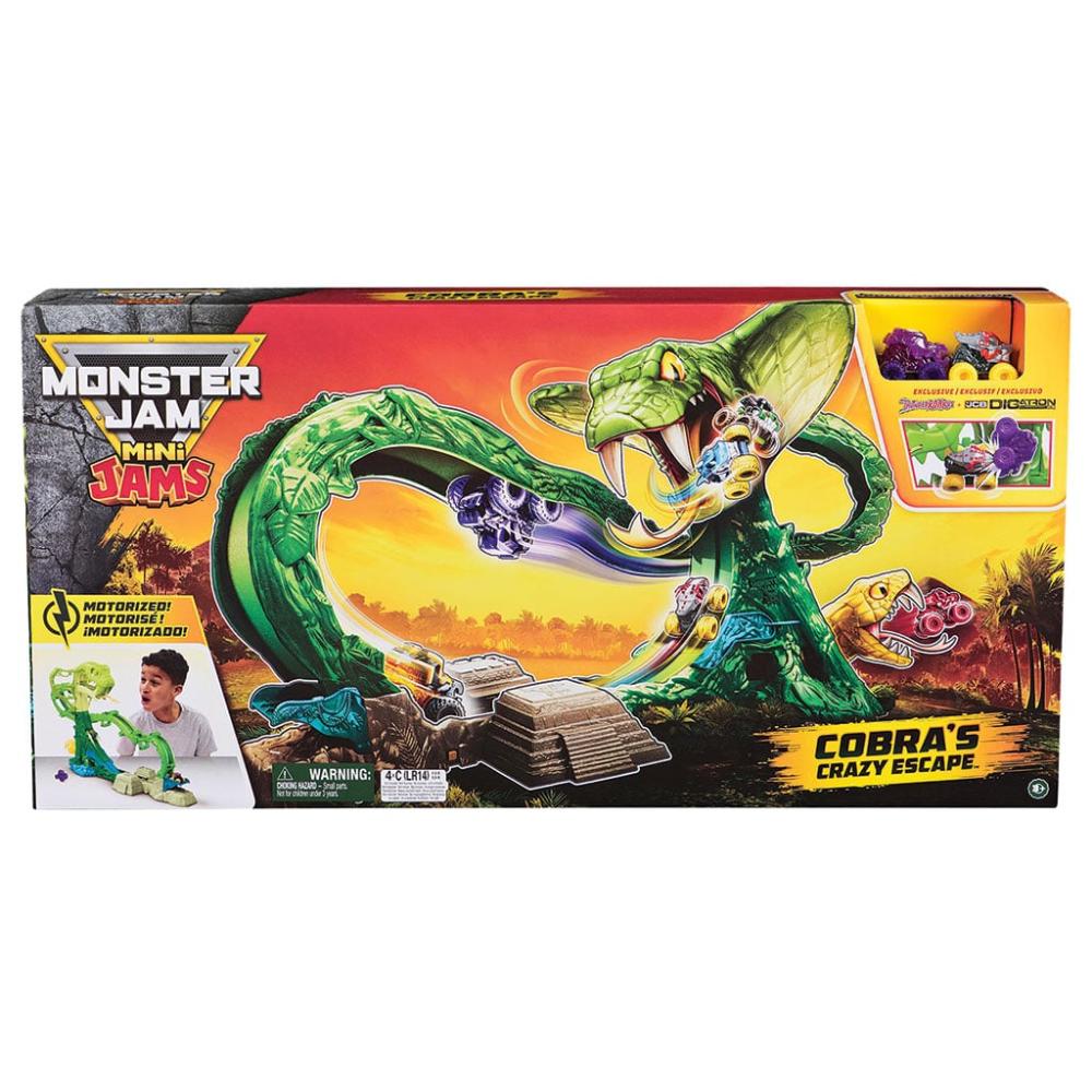 MONSTER JAM MINI JAMS COBRA’S CRAZY ESCAPE