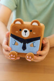 Square Pals Bear 10cm
