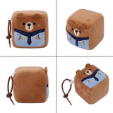 Square Pals Bear 7cm