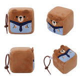 Square Pals Bear 7cm