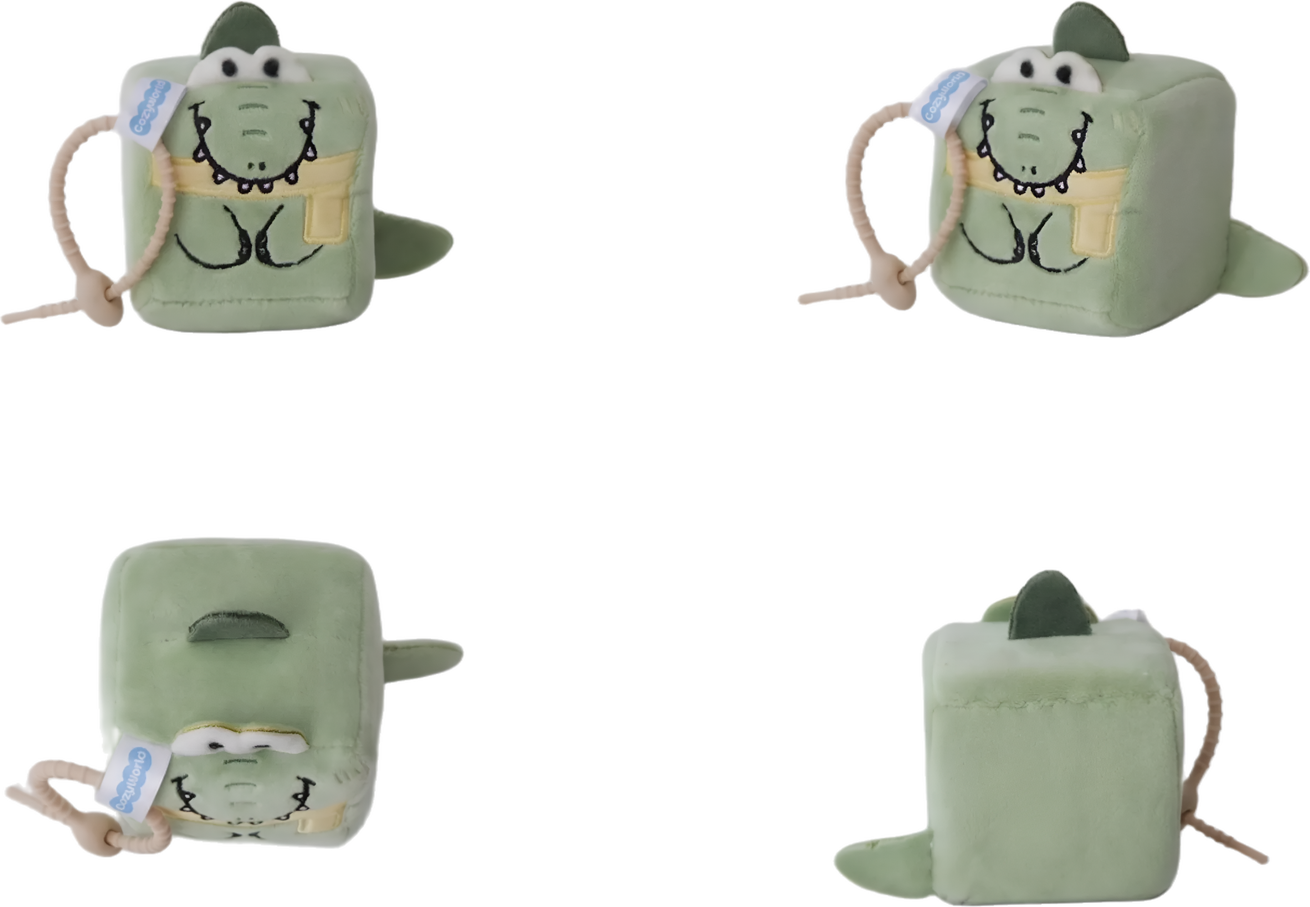 Square Pals Crocodile 7cm