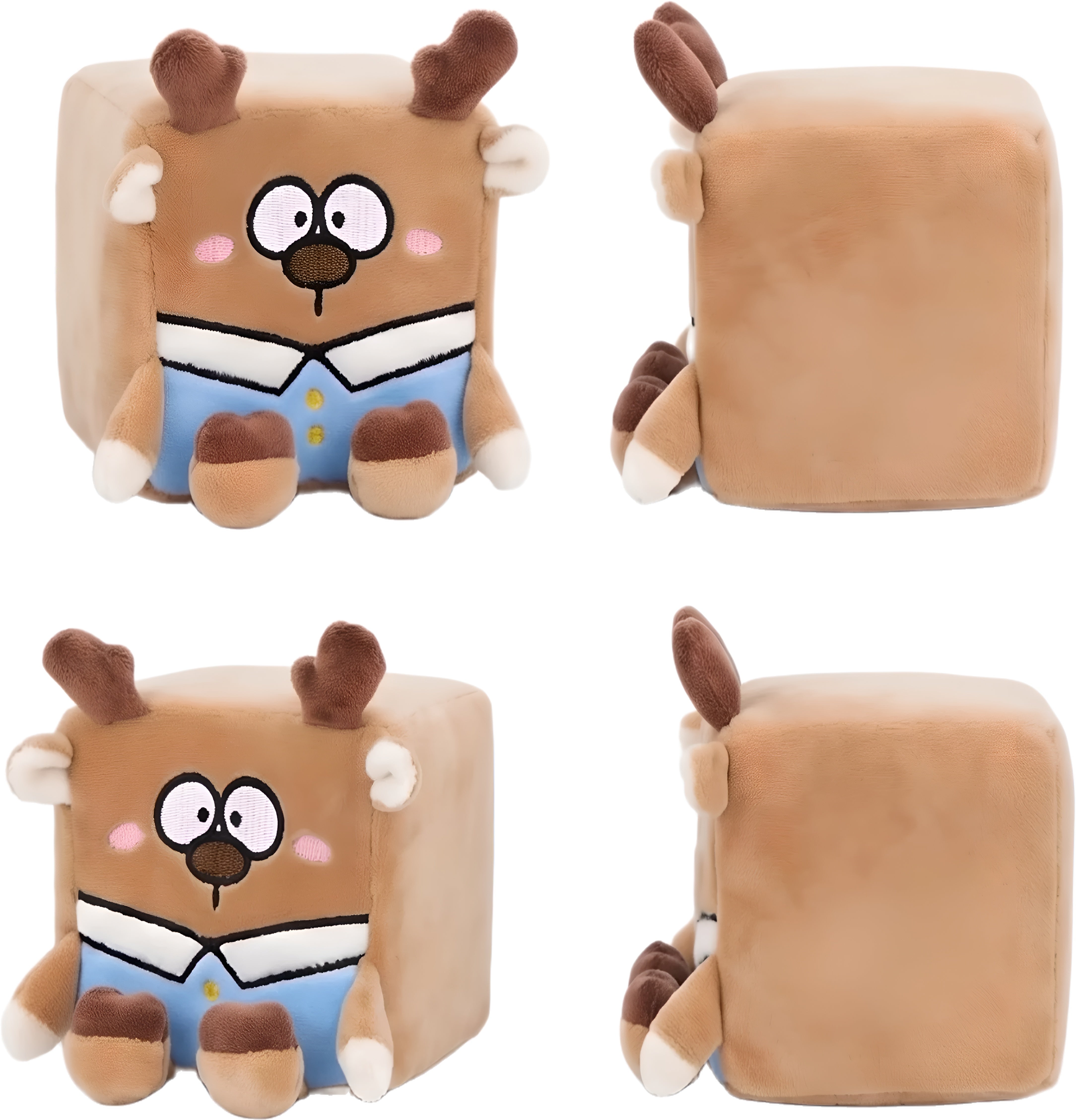 Square Pals Elk 10cm