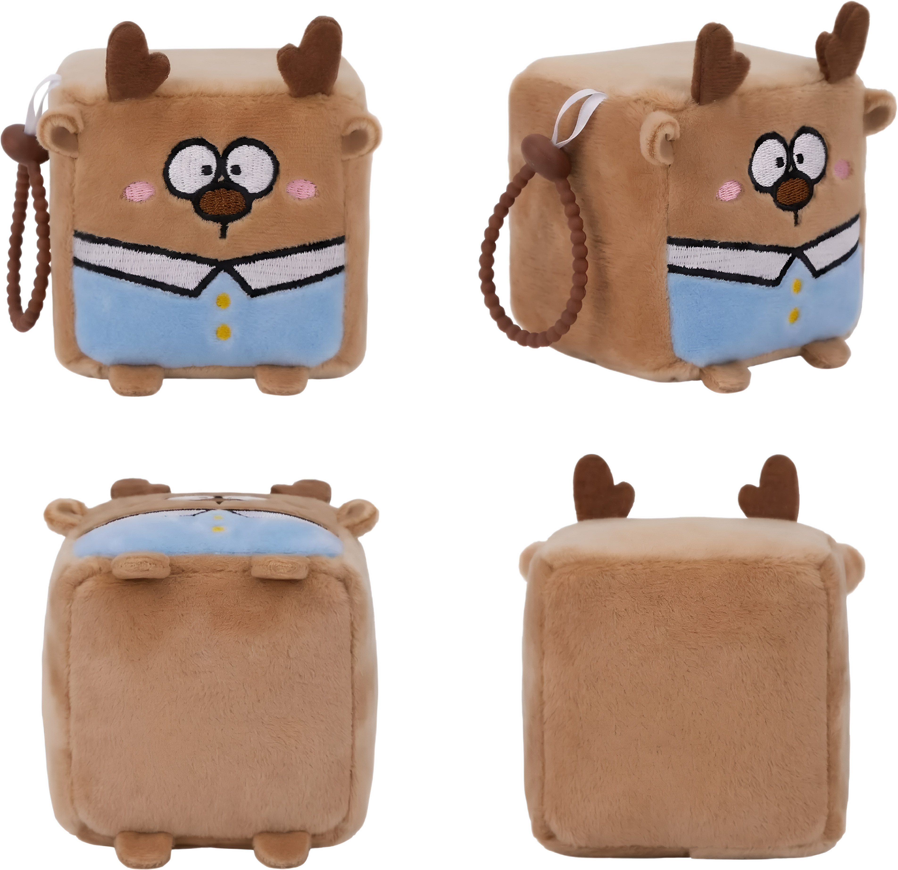 Square Pals Elk 7cm