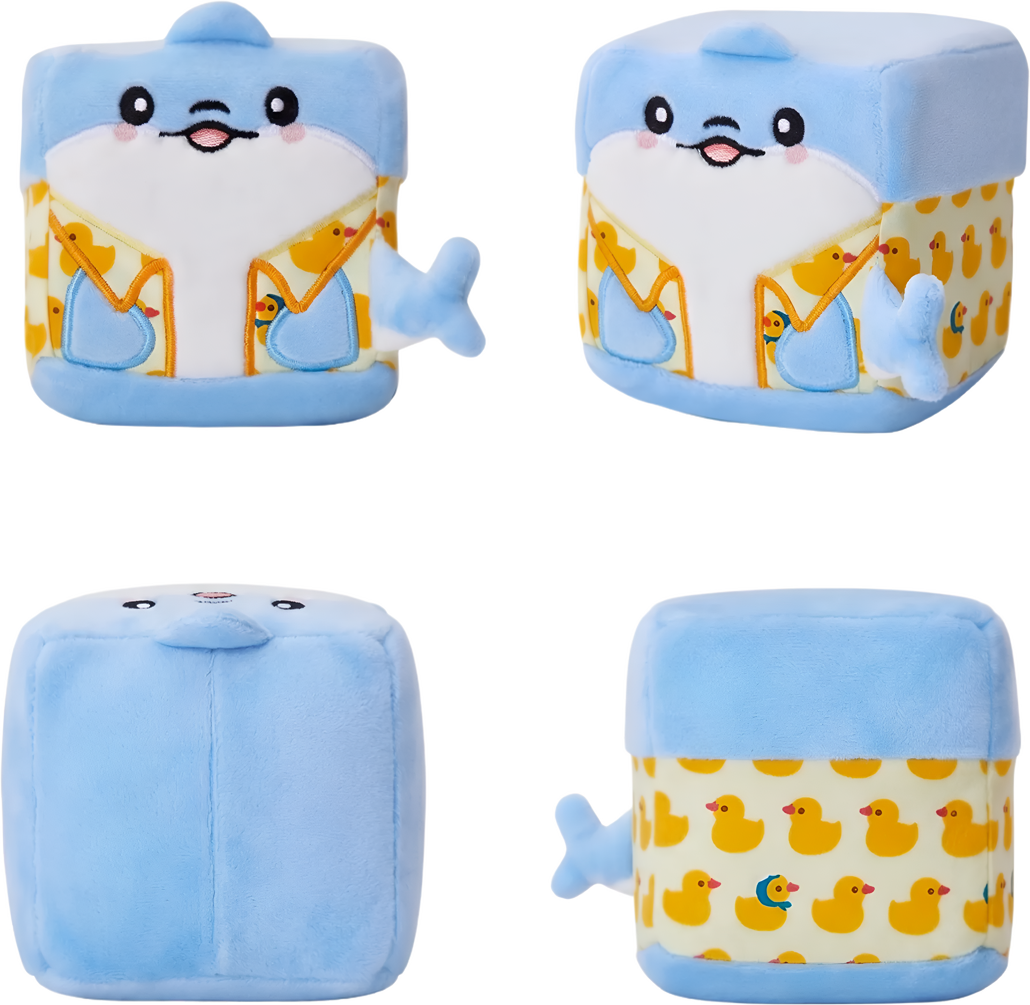 Square Pals Dolphin 10cm