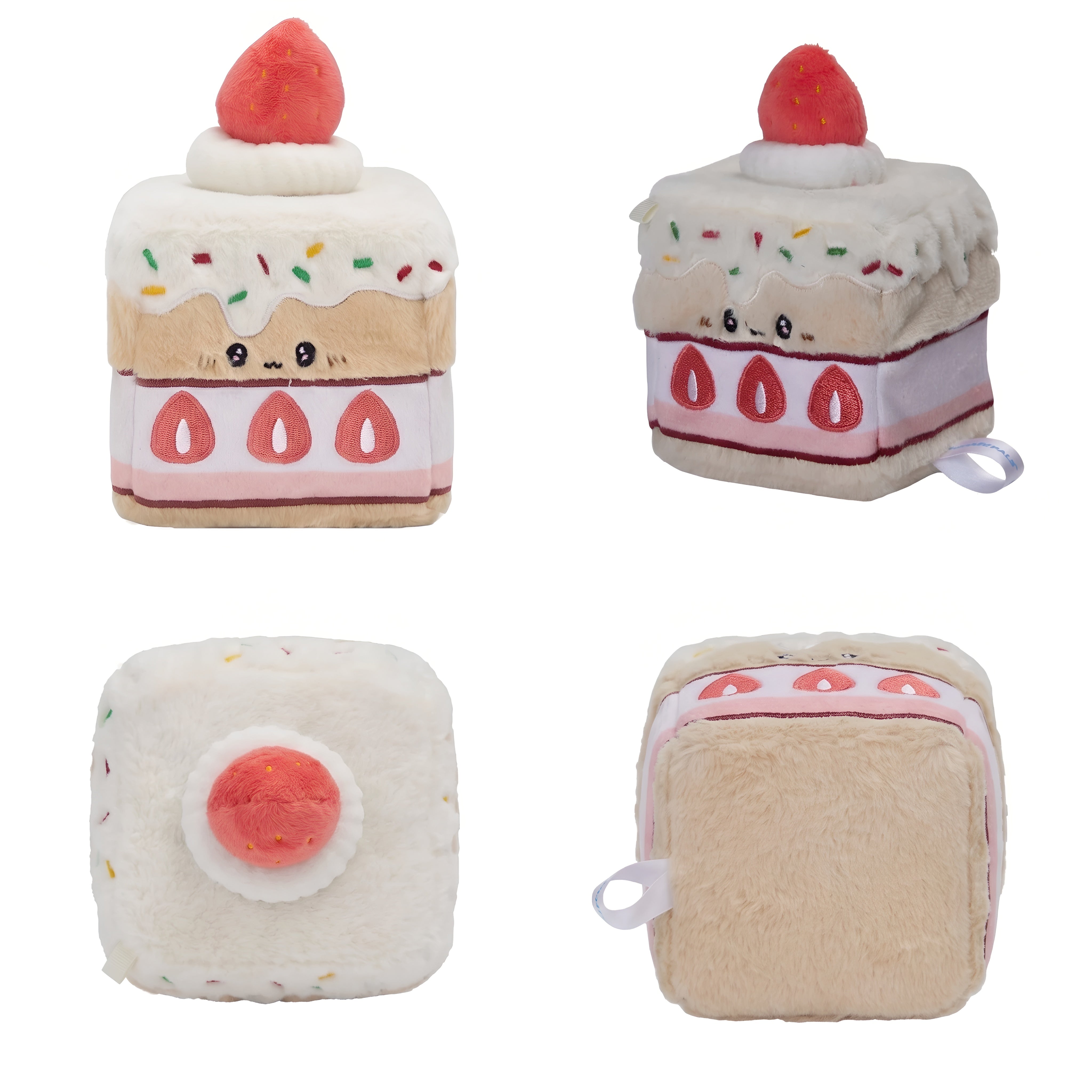 Square Pals Straberrycake 10cm