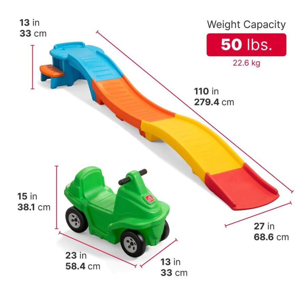 RACING GREEN UP  DOWN ROLLER COASTER