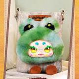 Kimmon Travel Cute Pet Cross Body Bag Plush