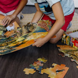 Melissa & Doug - Safari Floor Puzzle 100 Pcs