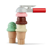 Melissa & Doug - Scoop & Stack Ice Cream Cone Playset