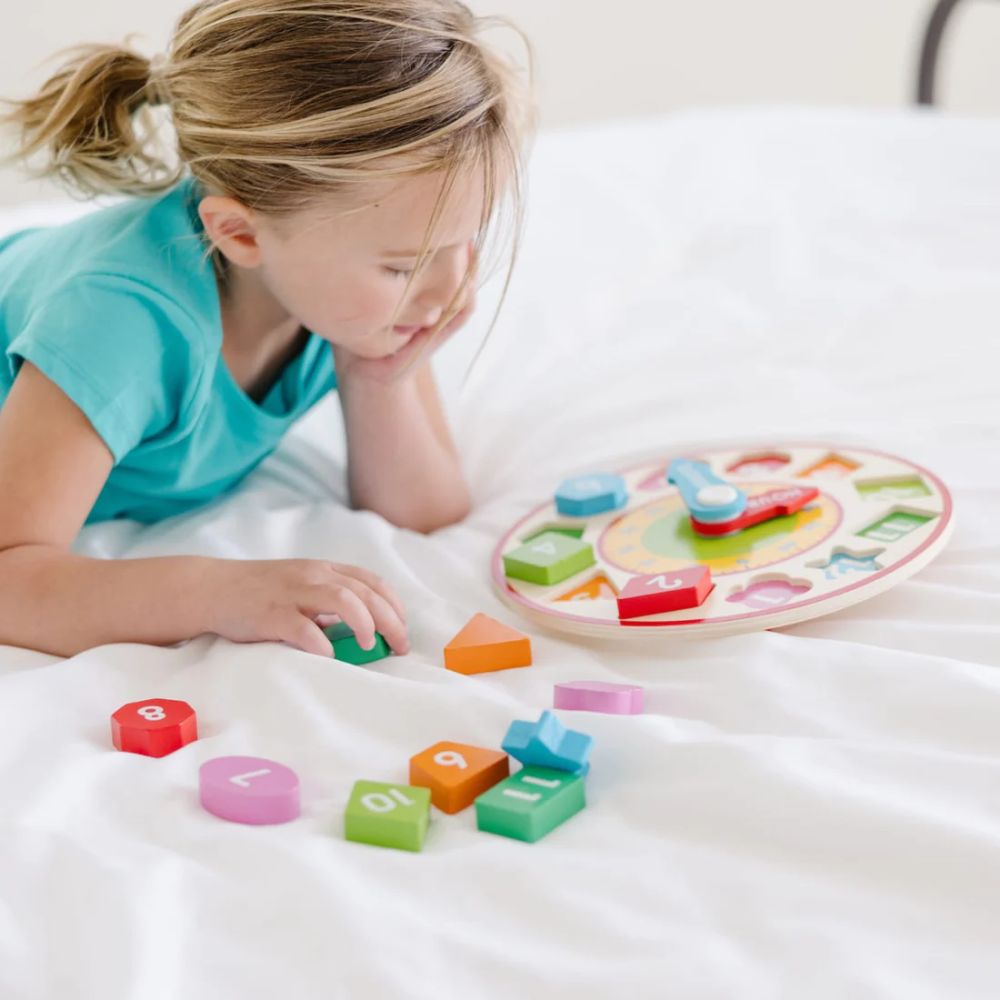 Melissa & Doug - Shape Sorting Clock