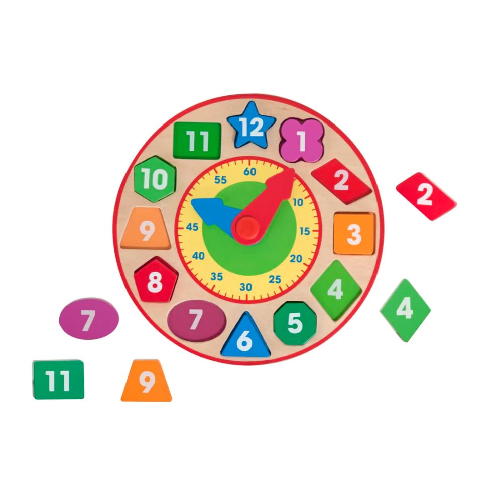 Melissa & Doug - Shape Sorting Clock