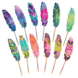 Nebulous Stars Feather Quill Pen Assorted