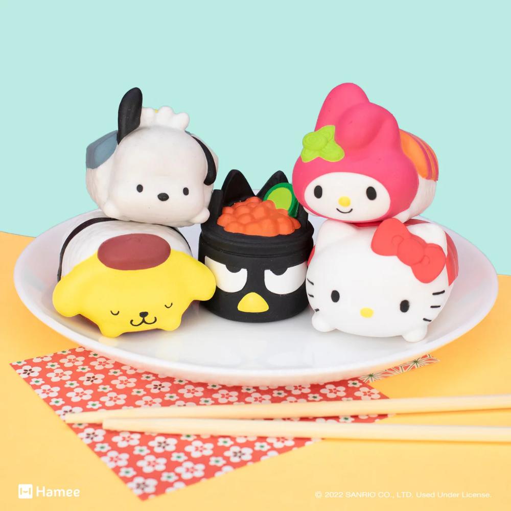 Hello Kitty and Friends Sushi Capsule Squishies